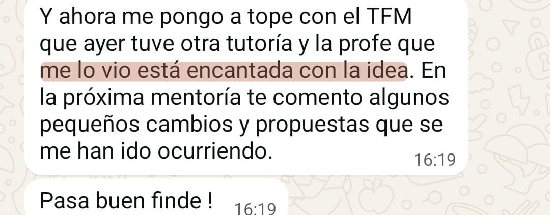«La profe que me lo vio está encantada con la idea»
