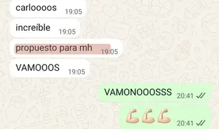 «Increíble, propuesto para matrícula de honor»
